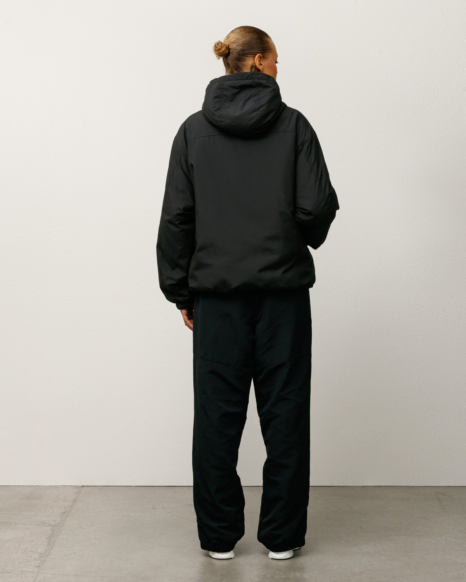 Insulated Hooded Jacket – Black | Outerwear | Stüssy Korea