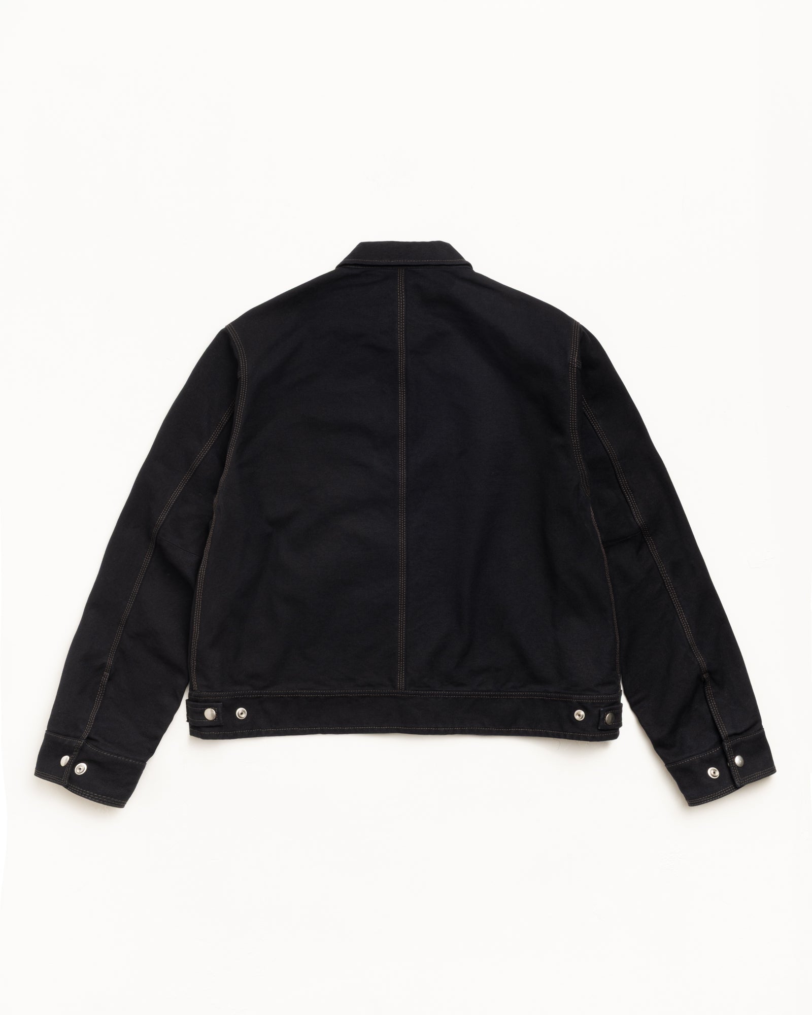 Work Jacket Collared – Black | Outerwear | Stüssy Korea