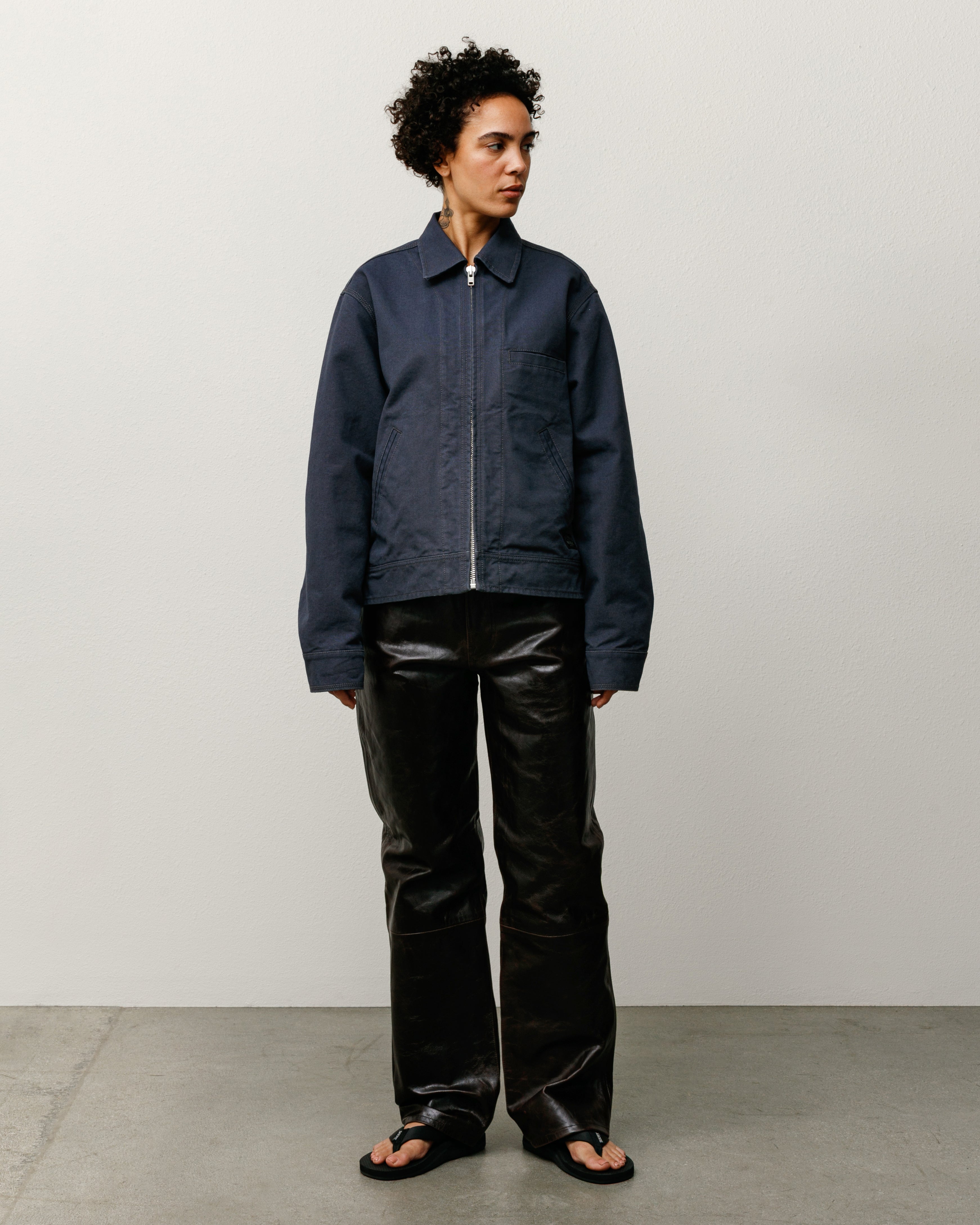 ✸stussy✸ワークジャケット✸T/Cツイル✸状態良好✸フルジップ✸ Work Jacket Collared – Blue | Outerwear | Stüssy Korea