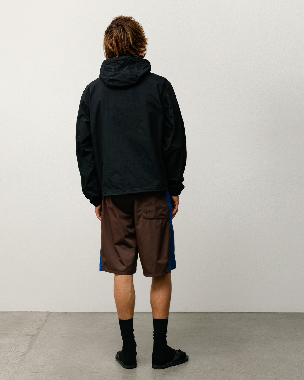 Lightweight Hooded Jacket – Black | Outerwear | Stüssy Korea