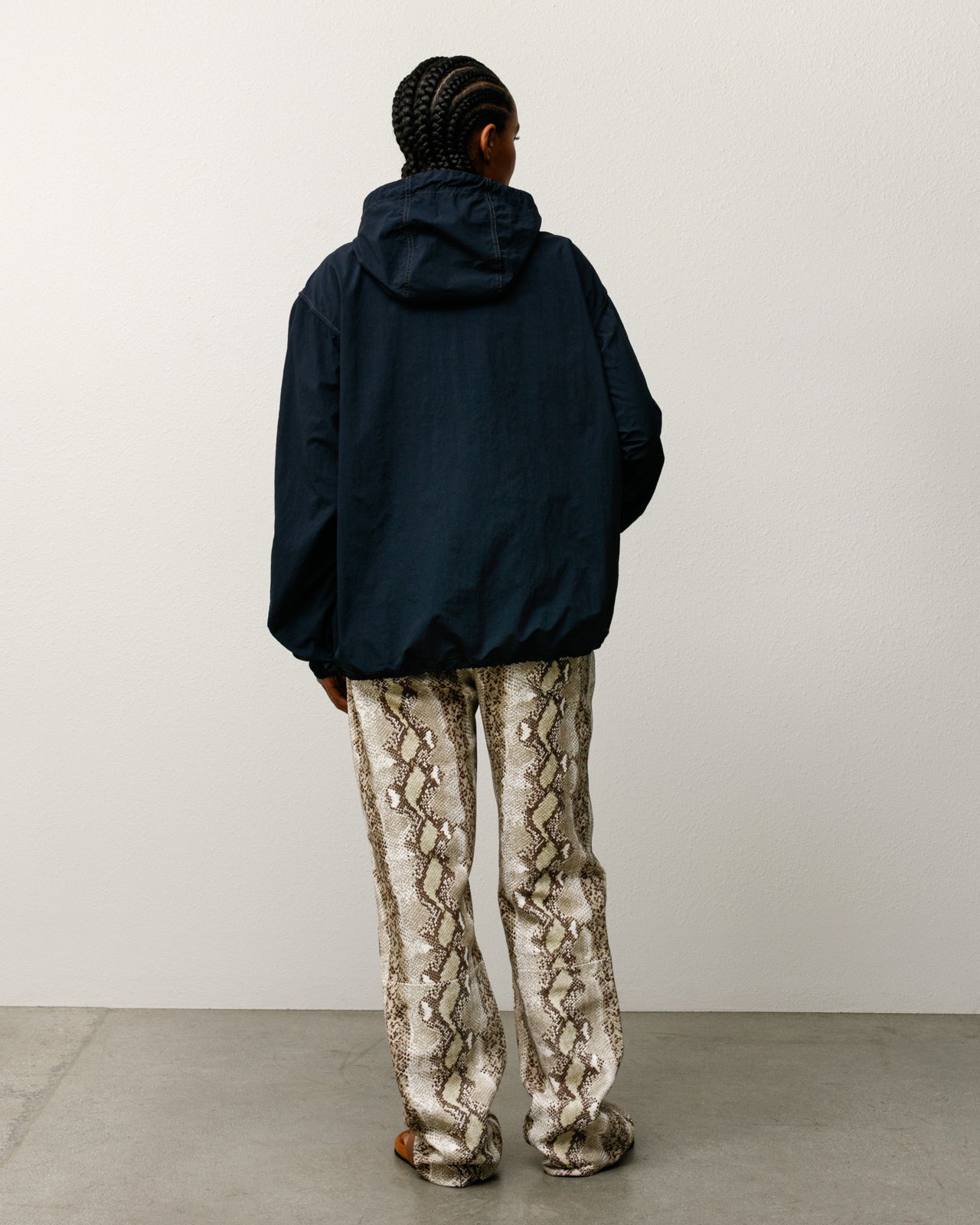 Lightweight Hooded Jacket – Navy | Outerwear | Stüssy Korea