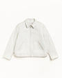 GARAGE JACKET CRACKED LEATHER