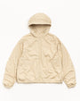 DOUBLE COTTON HOODED JACKET