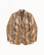 LEATHER BLAZER