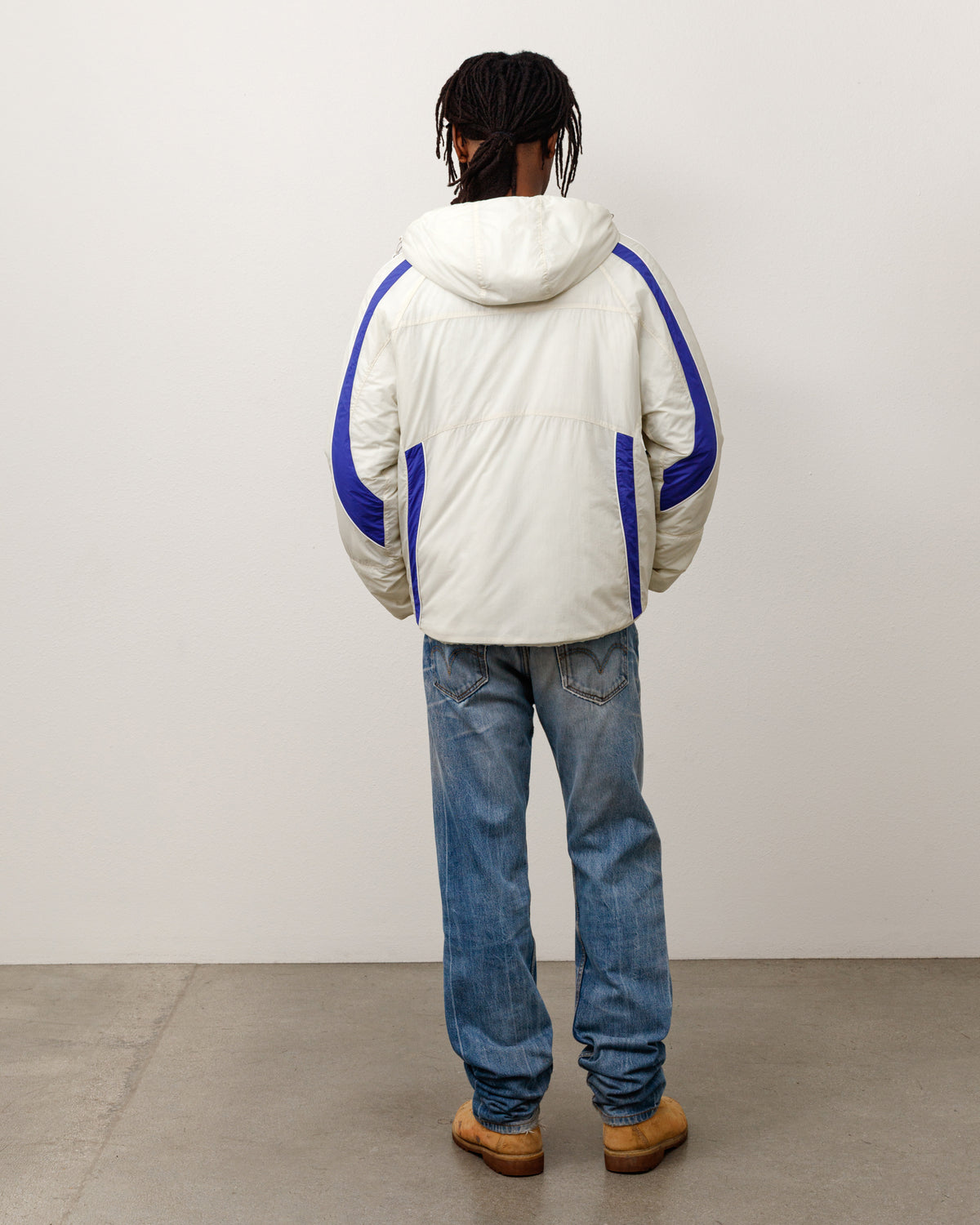 Rally Insulated Jacket Unisex Long Sleeve In Bone