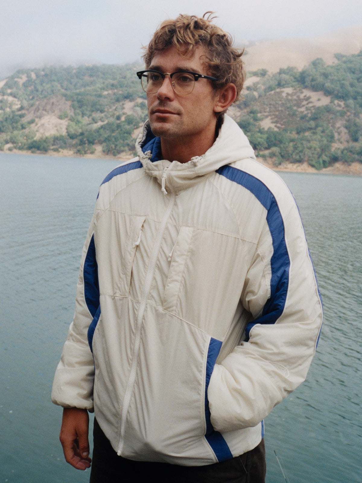 Rally Insulated Jacket Unisex Long Sleeve In Bone
