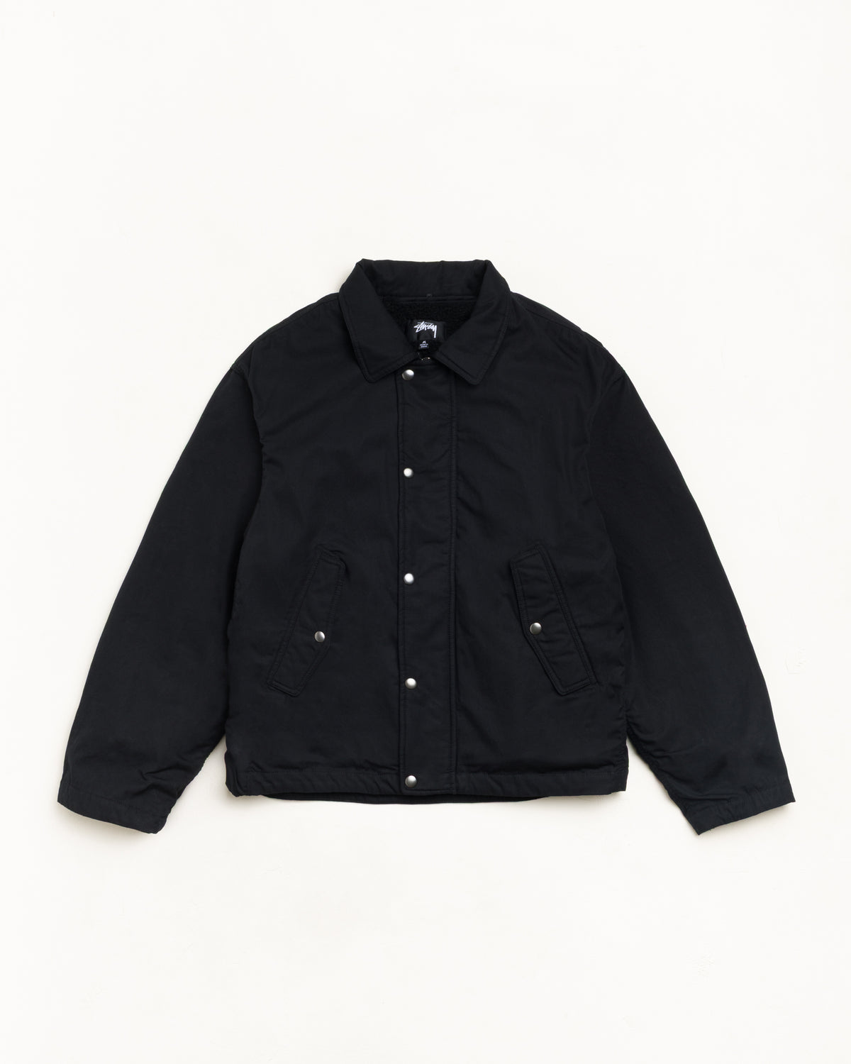 Convertible Deck Jacket Unisex Long Sleeve In Black