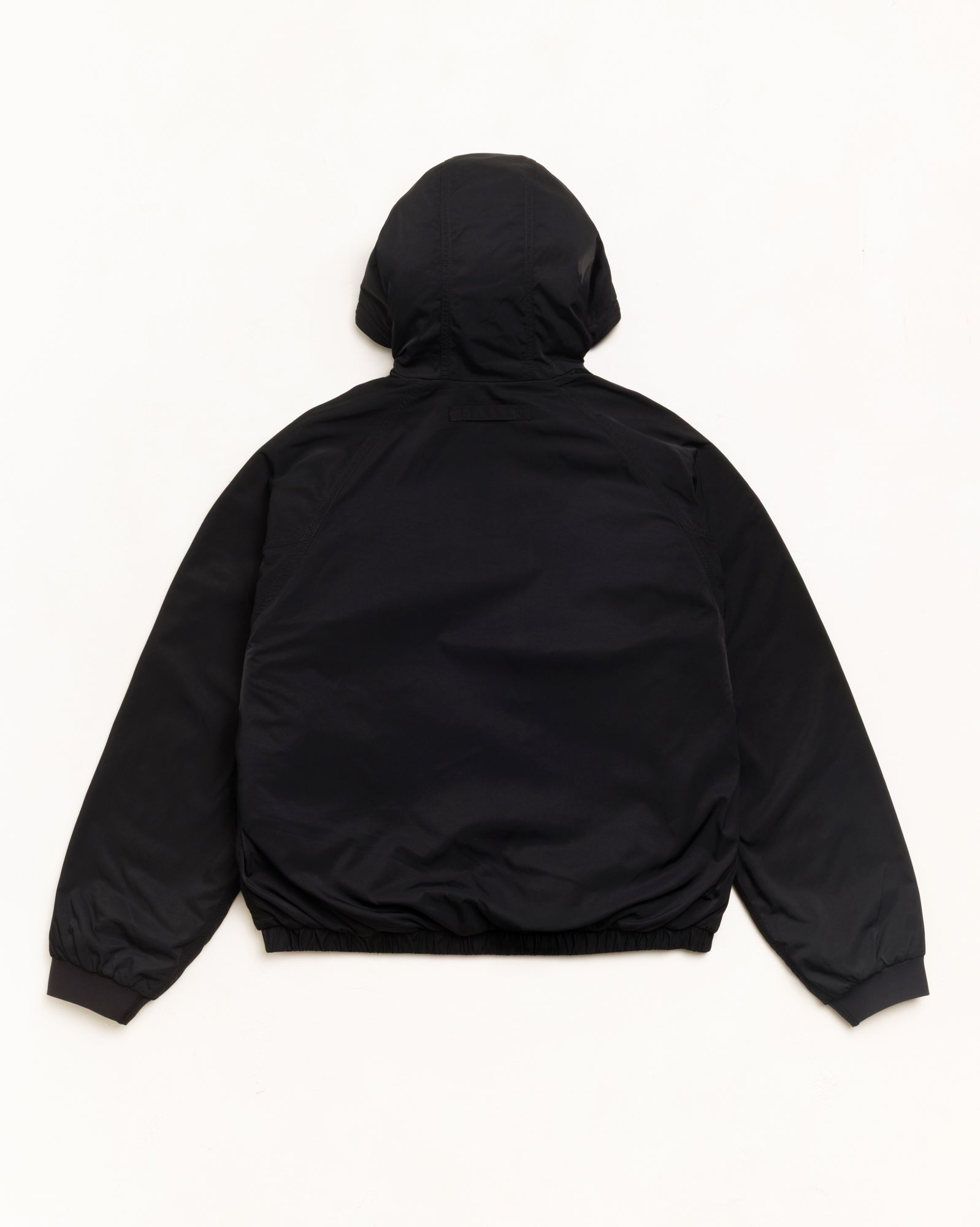 Coastline Hooded Jacket Unisex Long Sleeve In Black