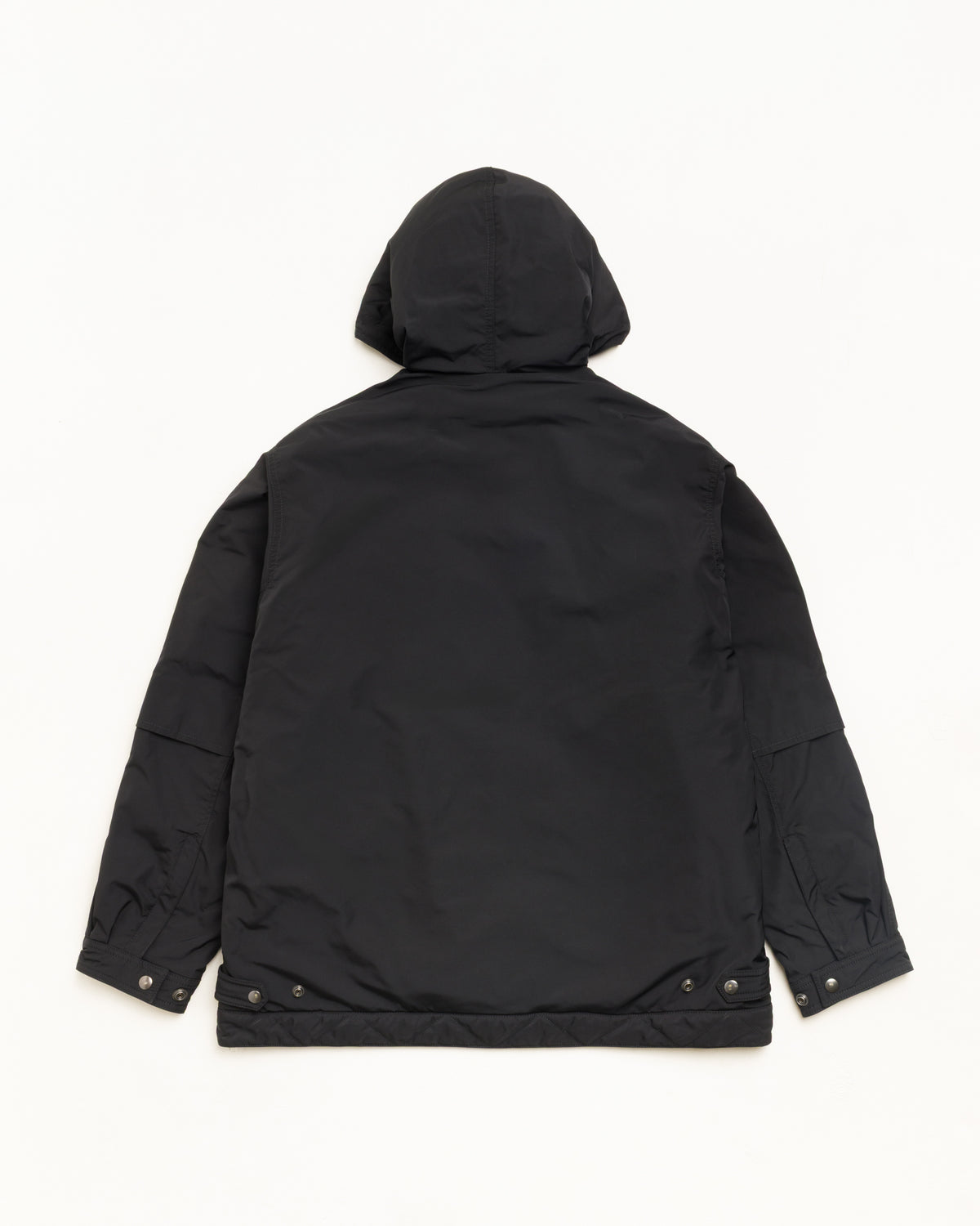 Flight Parka Unisex Long Sleeve In Black