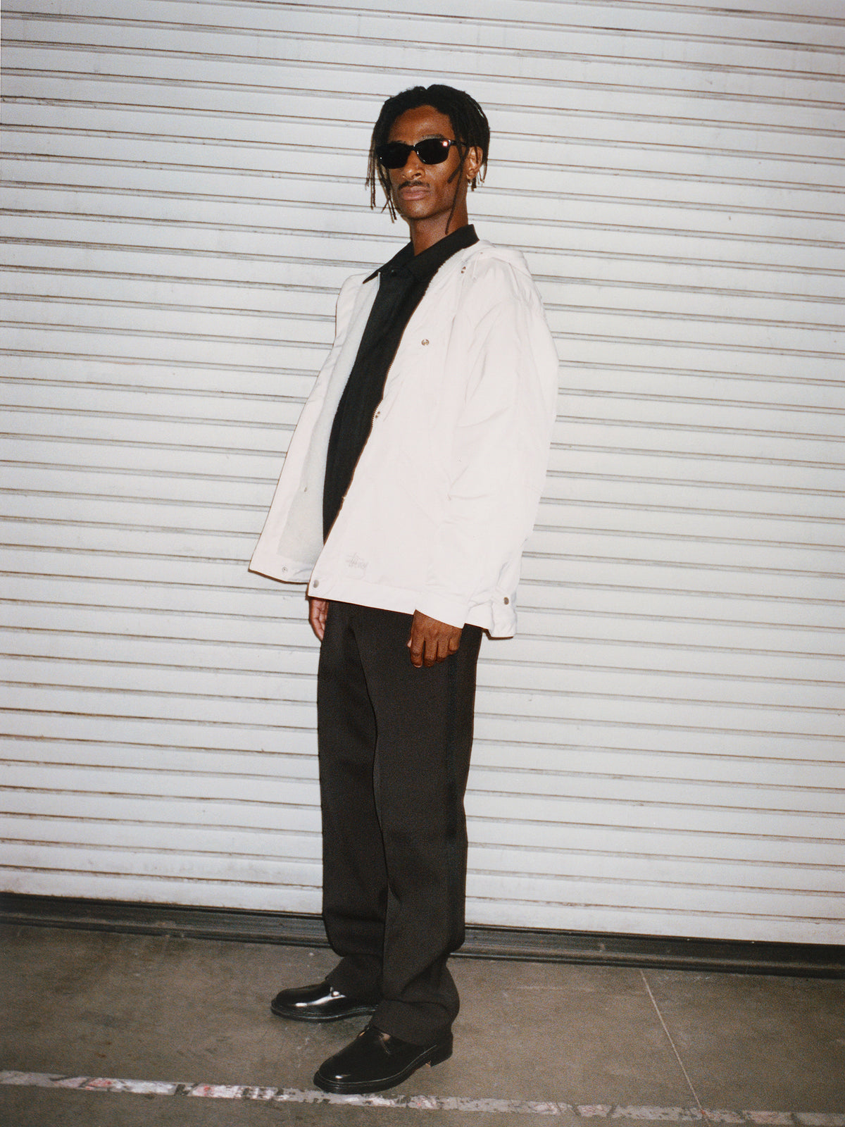Flight Parka Unisex Long Sleeve In Bone