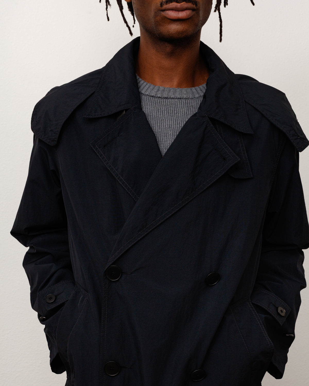 Db Trench Unisex Long Sleeve In Black