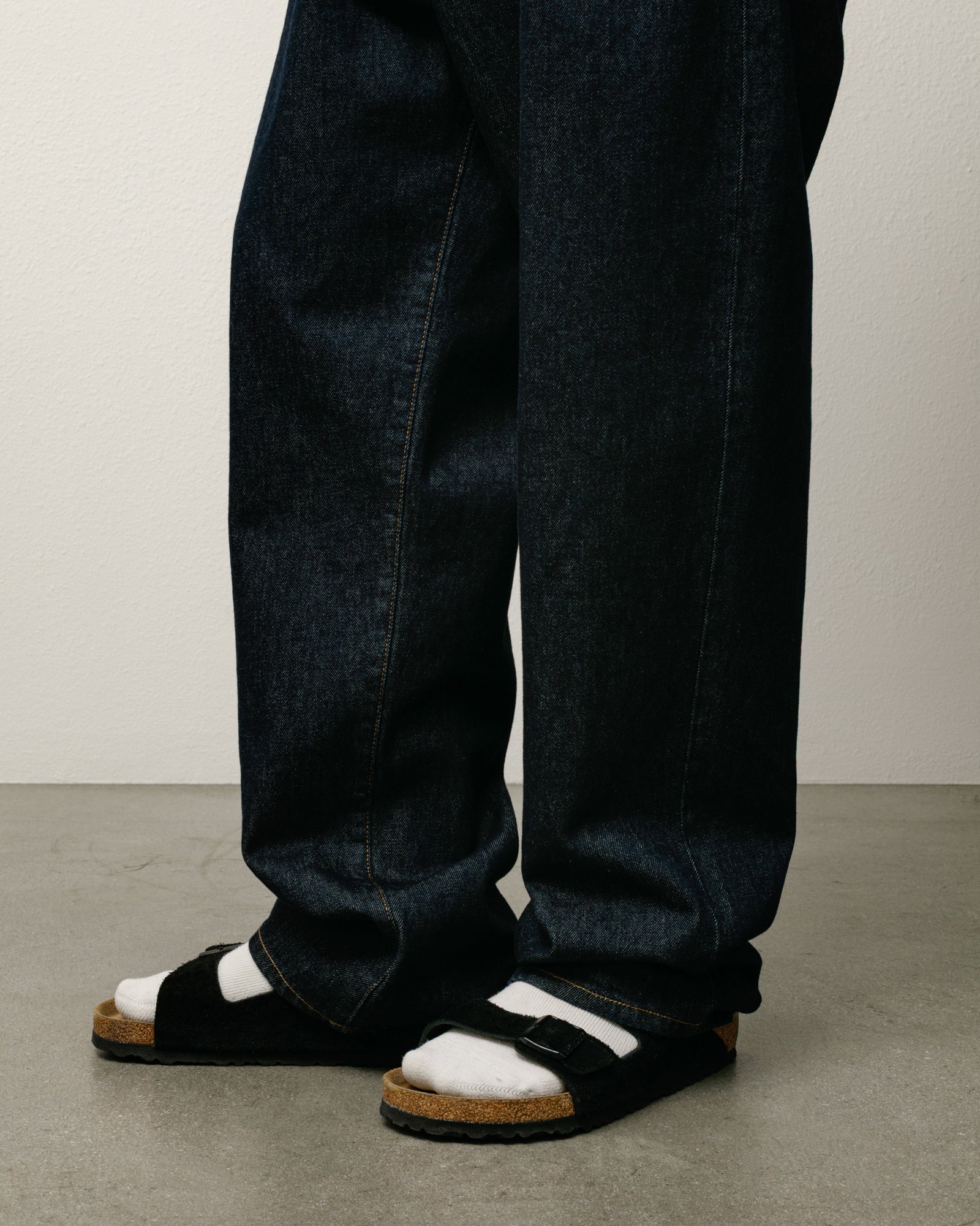 Big Ol Jean Denim Mens Regular In Rinsed Indigo