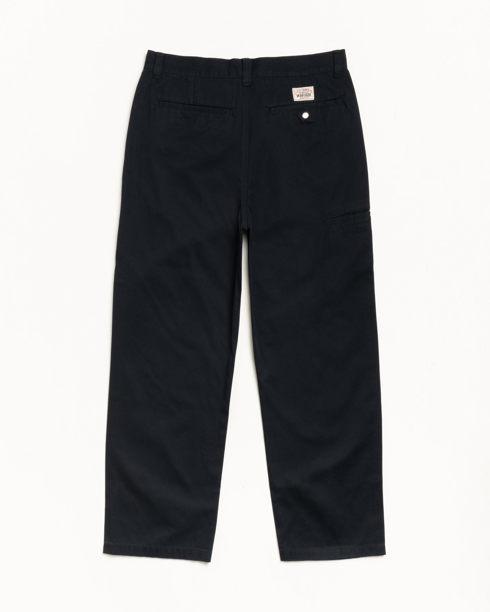 Chino Work Pant – Black | Pants | Stüssy Korea