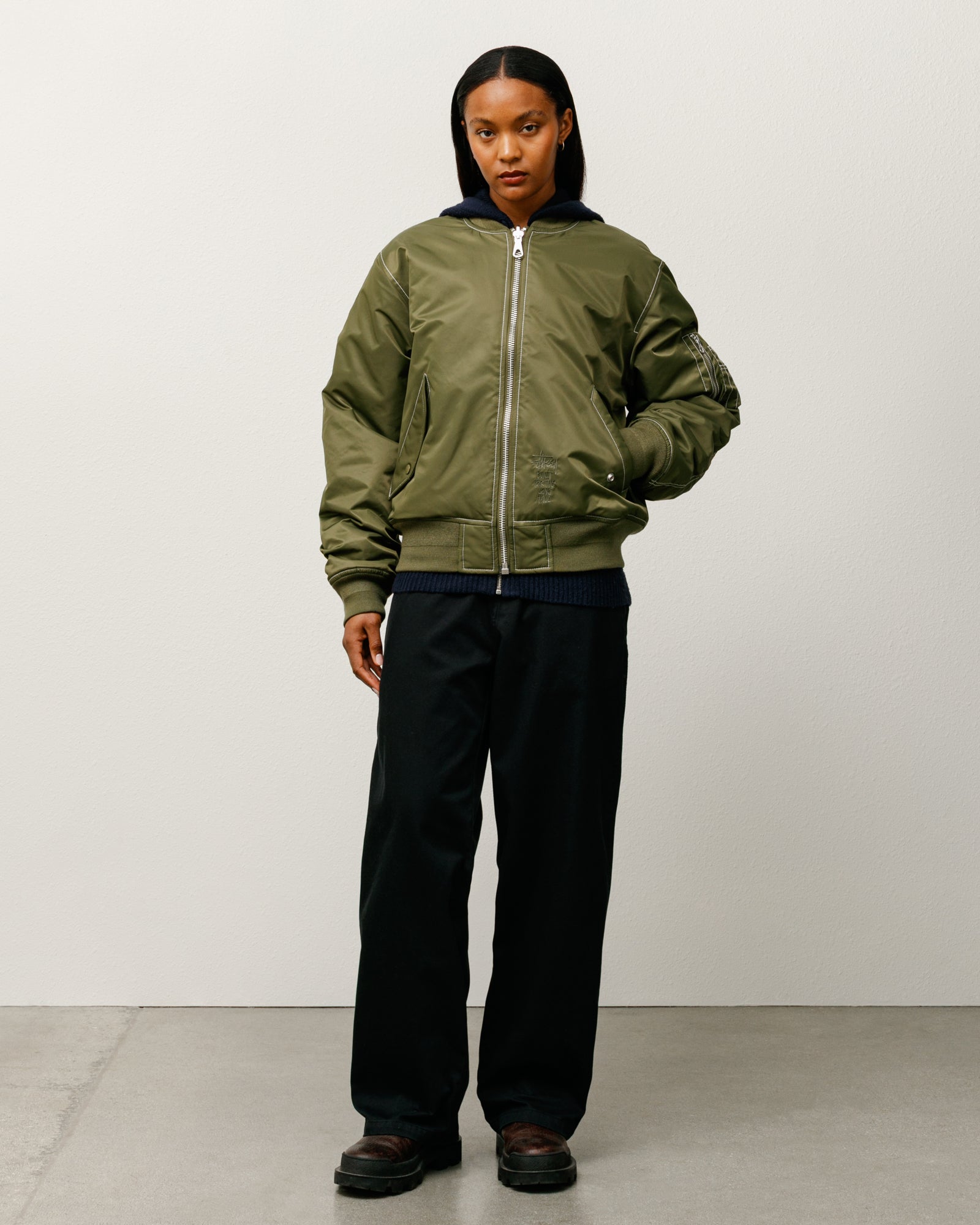 Chino Work Pant – Black | Pants | Stüssy Korea