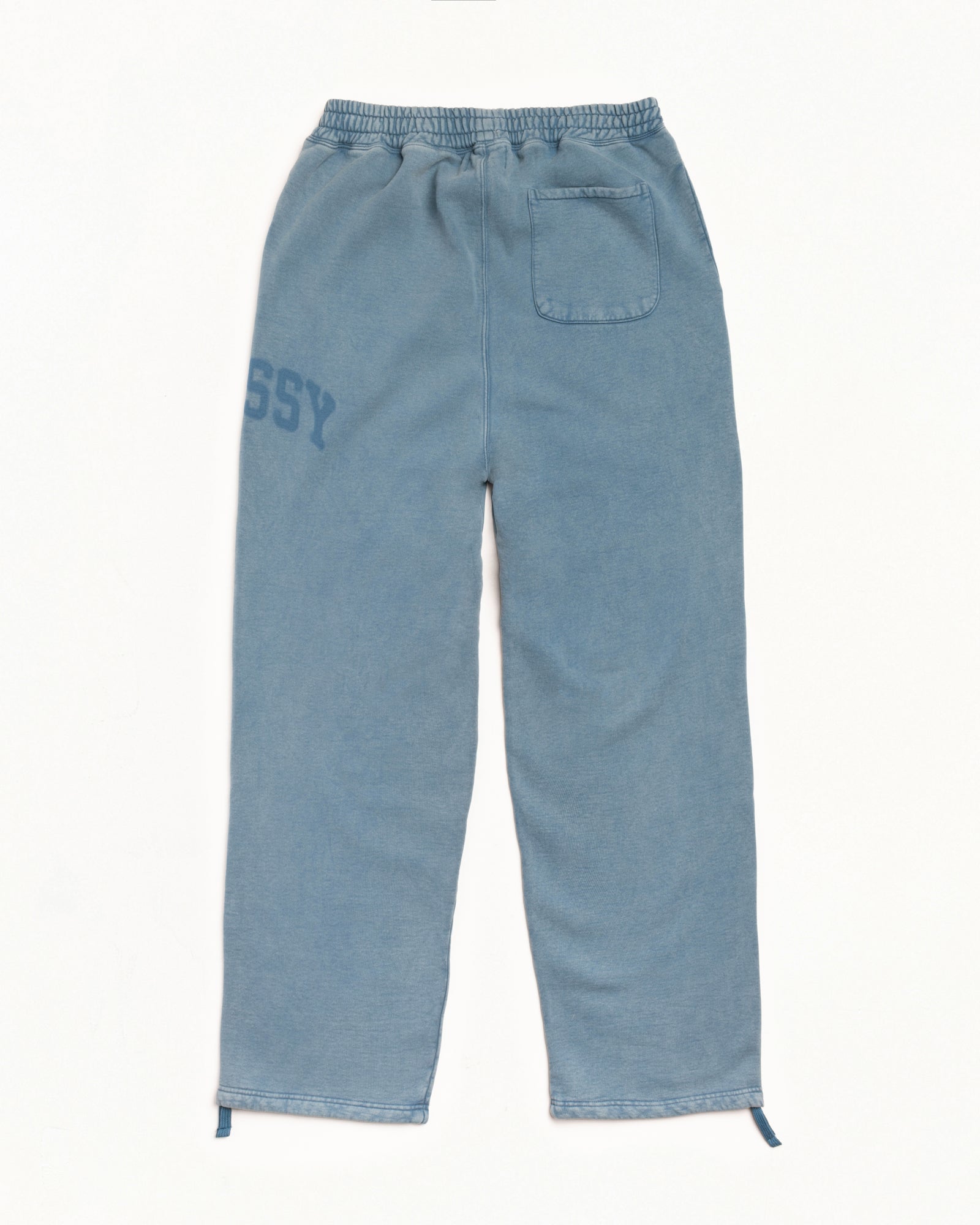 Faded Graphic Fleece Pant Unisex In Washed Navy
