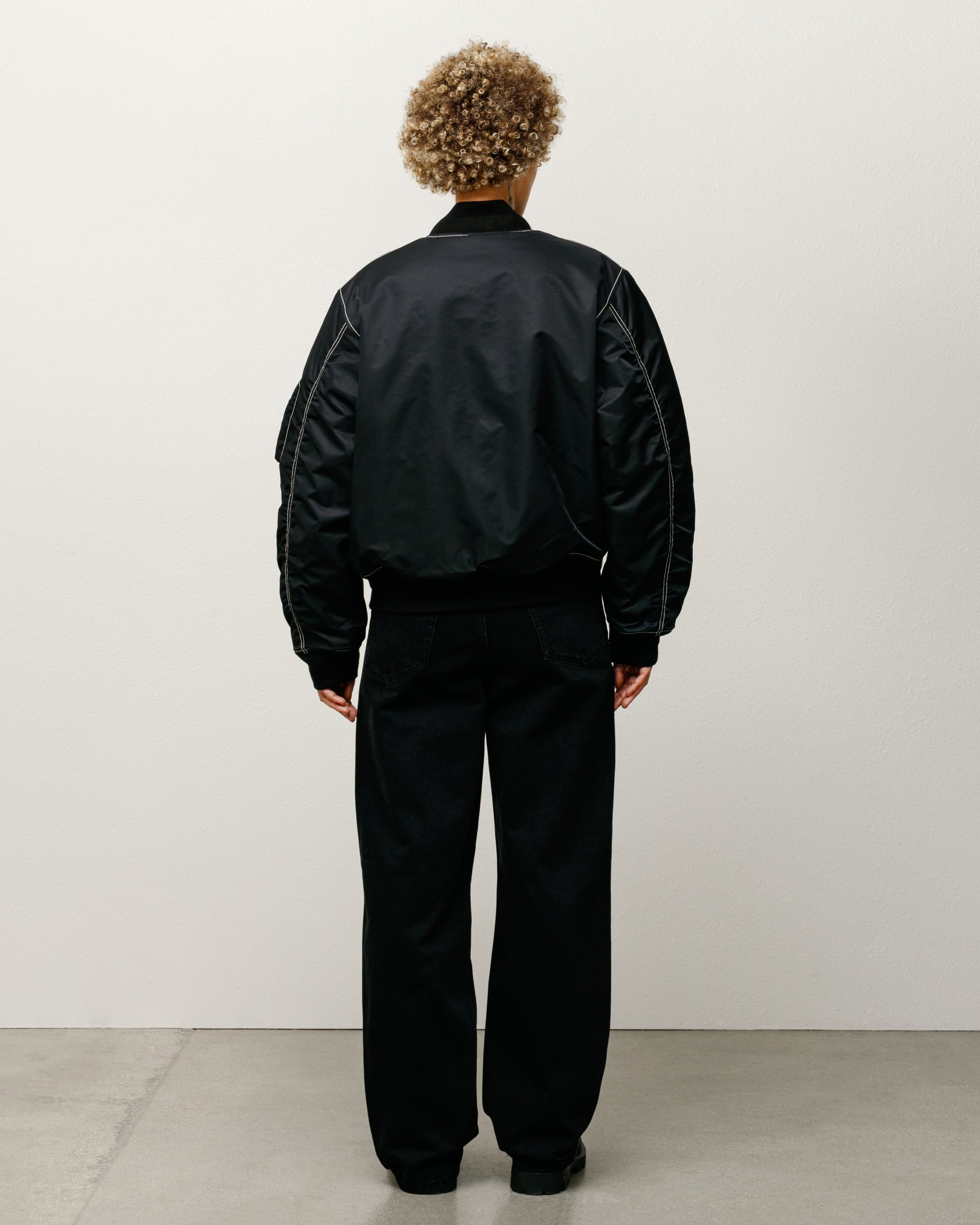 Relaxed Jeans Denim Mens Regular In Black