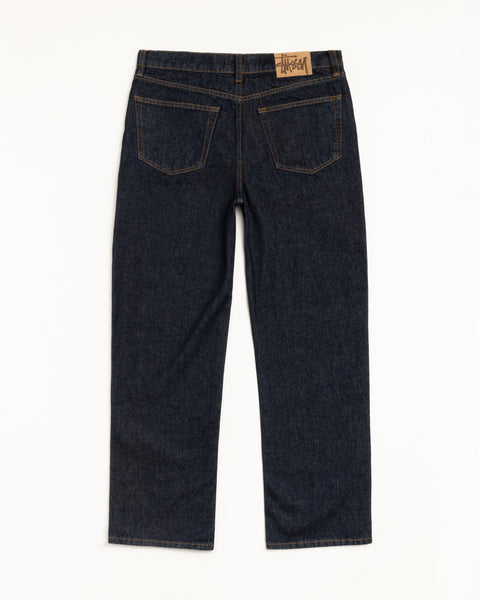 New Classic Jean Denim Unisex In Rinsed Indigo