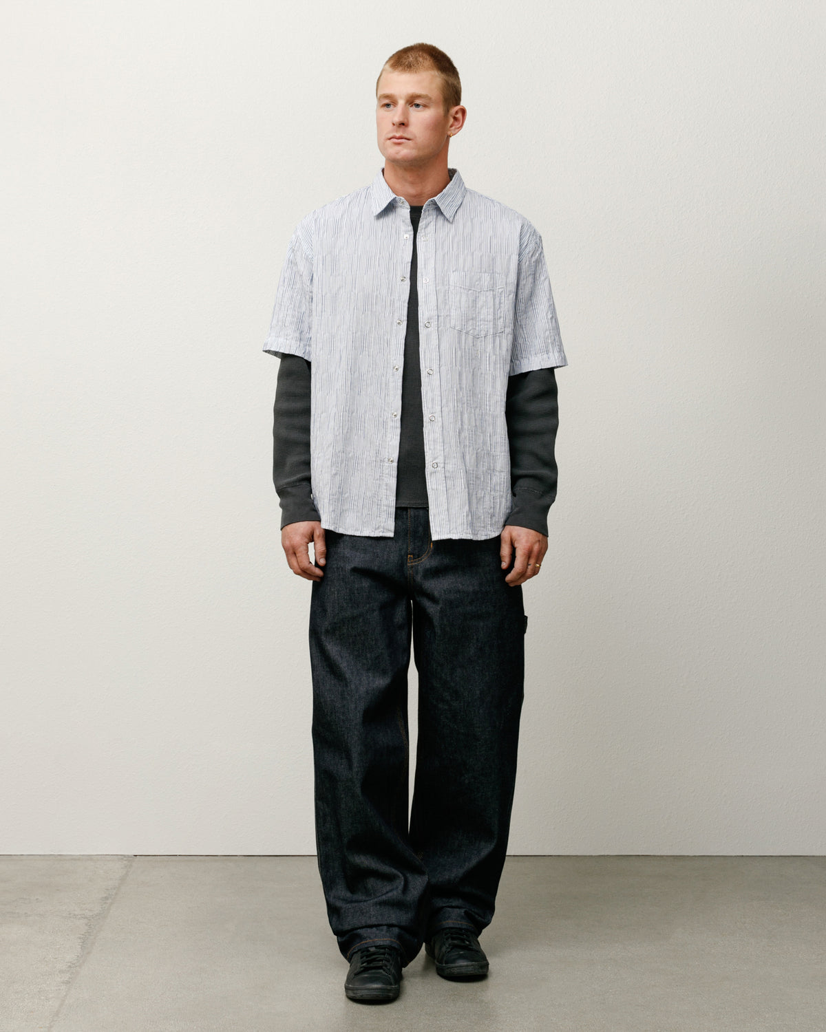 Carpenter Pant Denim Mens Regular In Raw Indigo