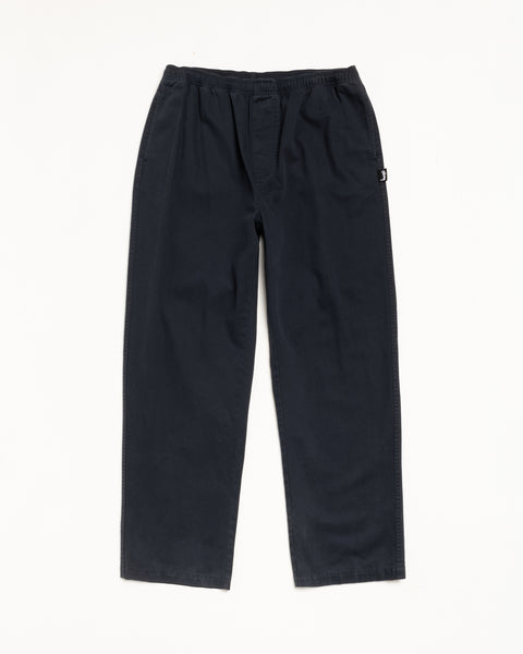 Beach Pant Cotton Twill Mens Pant in Navy
