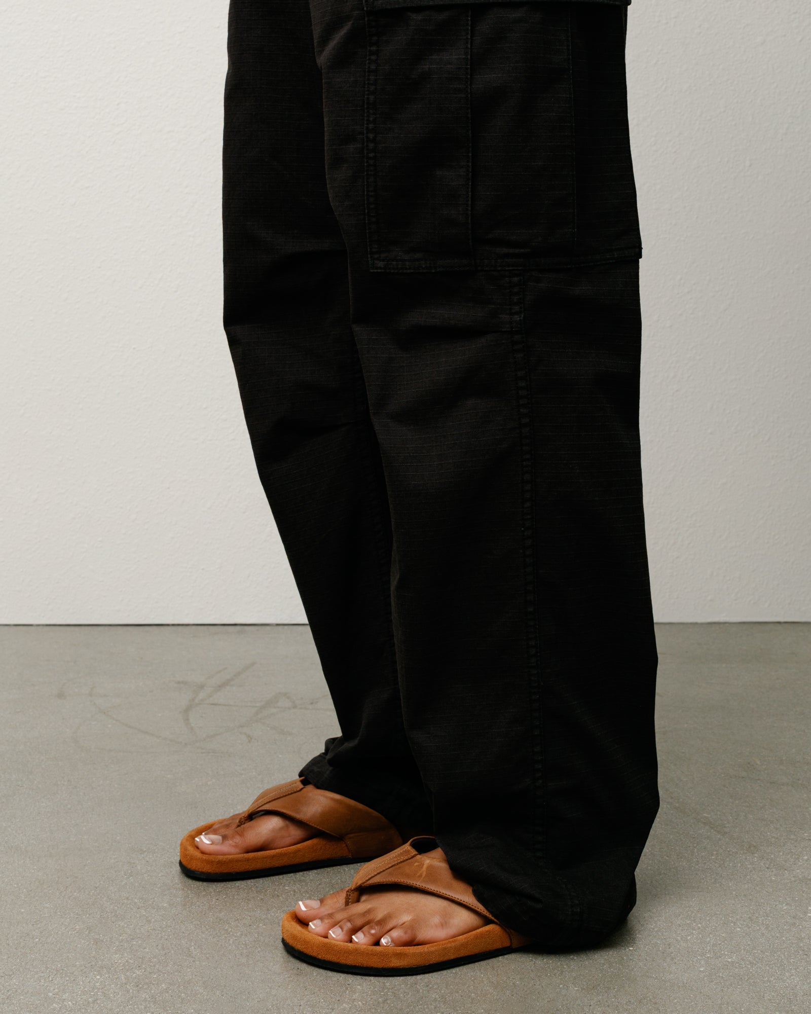 Cargo Pant Mens Regular In Black