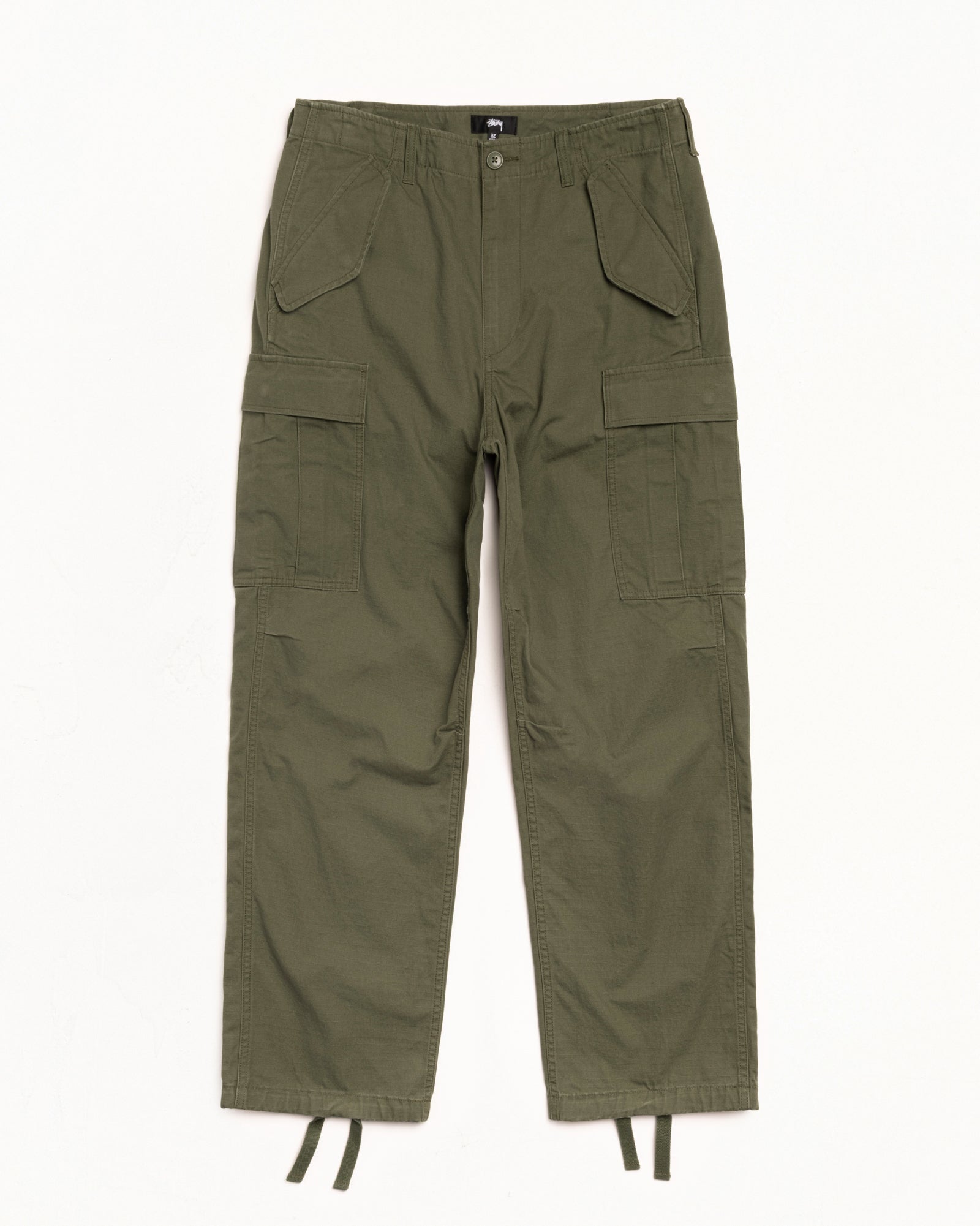 Cargo Pant Mens Regular In Olive Green