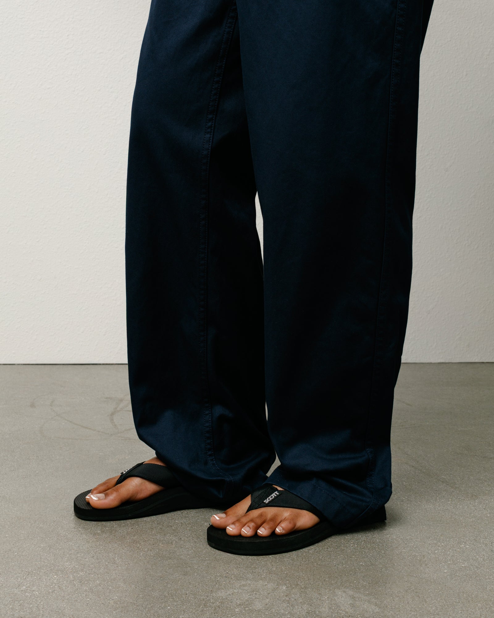 Chino Trouser Mens Regular In Navy