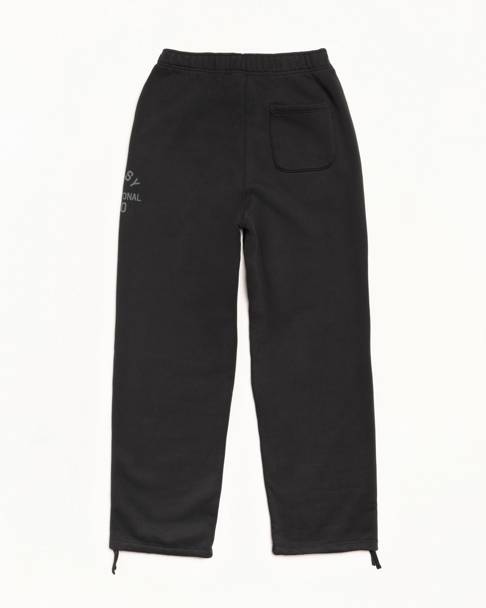 Stussy Est Fleece Pant Mens Regular In Black