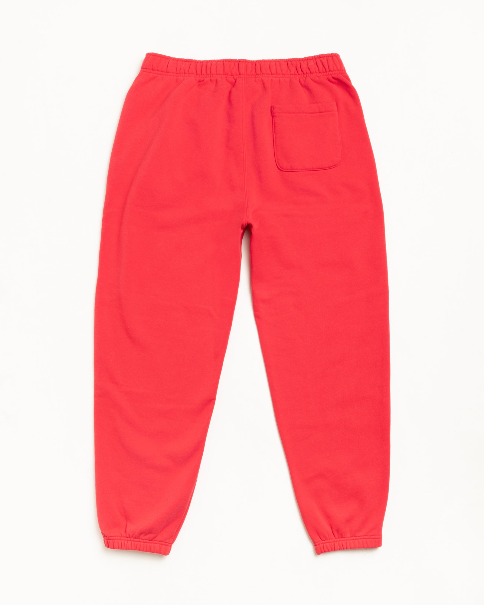 Fleece Track Pant Mens Regular In Red
