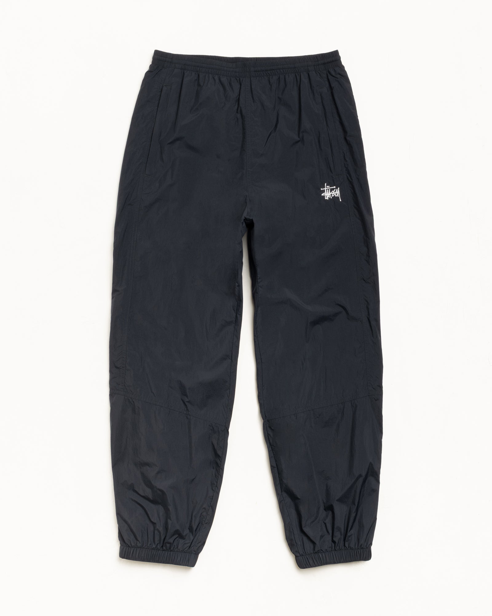 Nylon Track Pant – Black | Pants | Stüssy Korea
