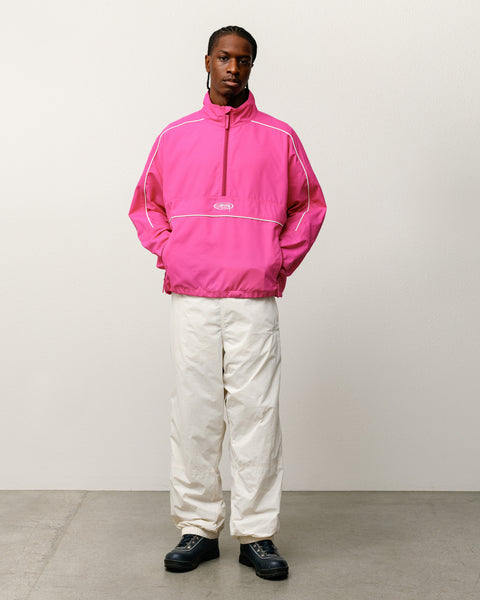 Nylon Track Pant Mens Regular In Bone