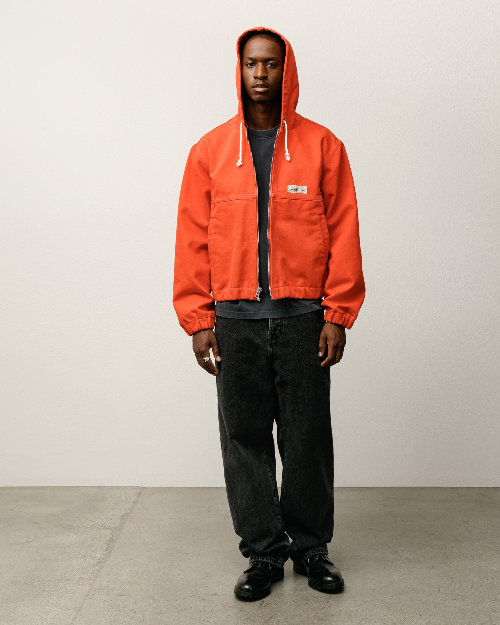 Big Ol Jean Denim Mens Regular In Vintage Black