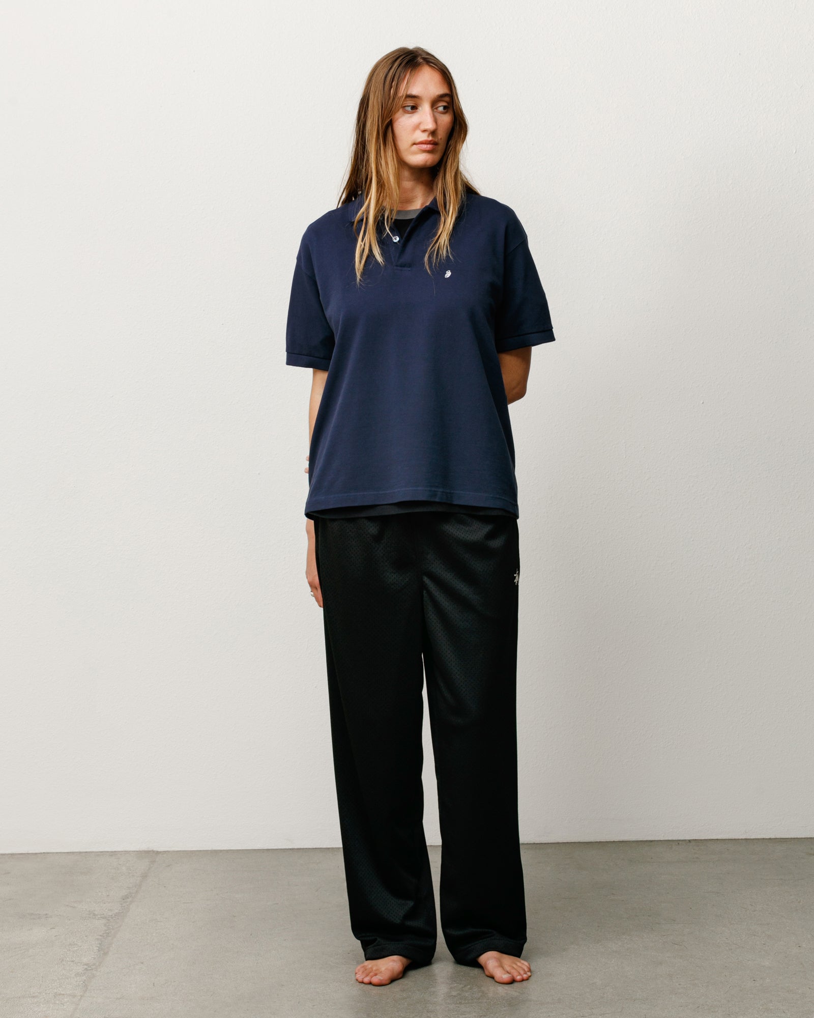 Mesh Track Pant – Black | Pants | Stüssy Korea