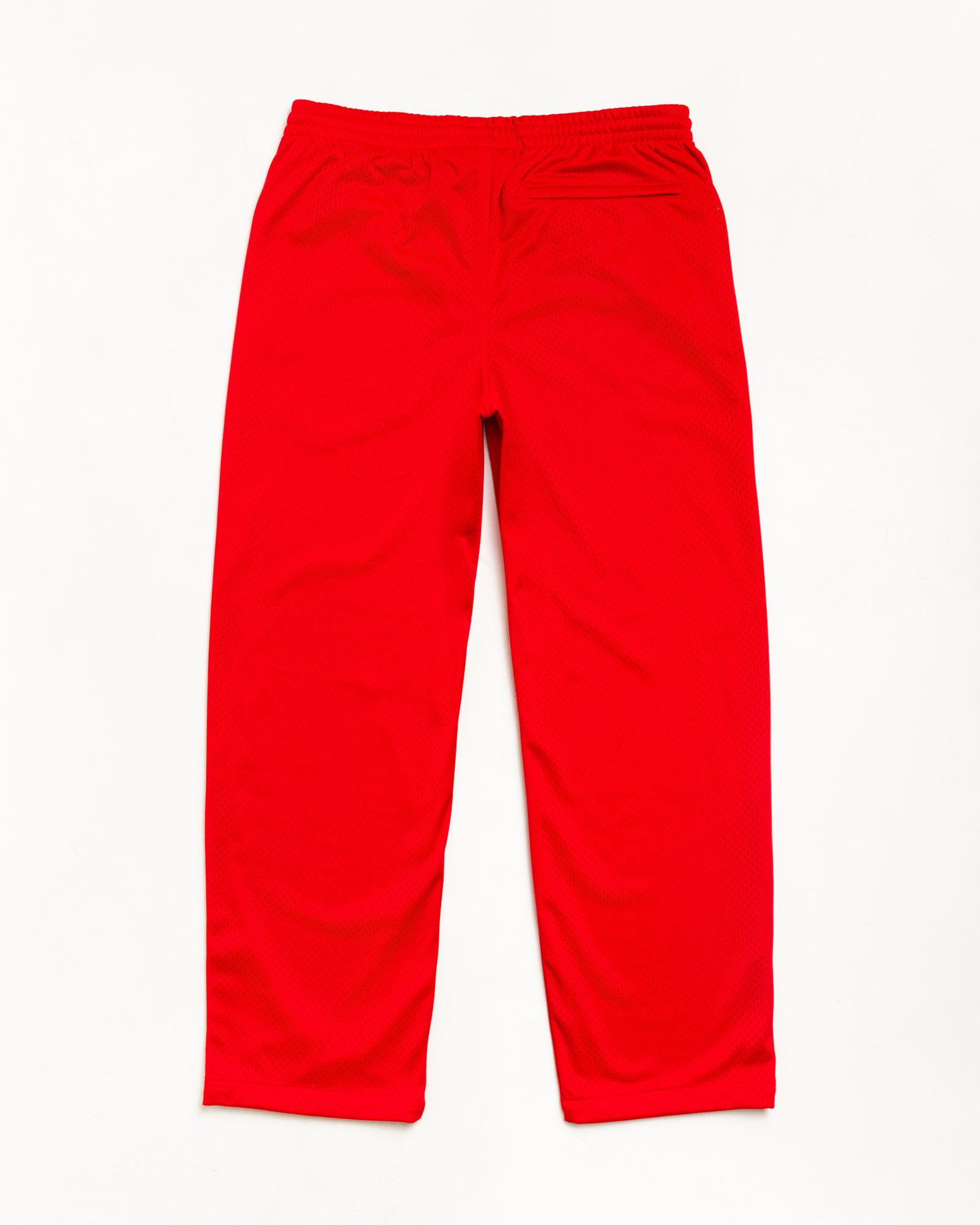 Mesh Track Pant Unisex Regular In Red