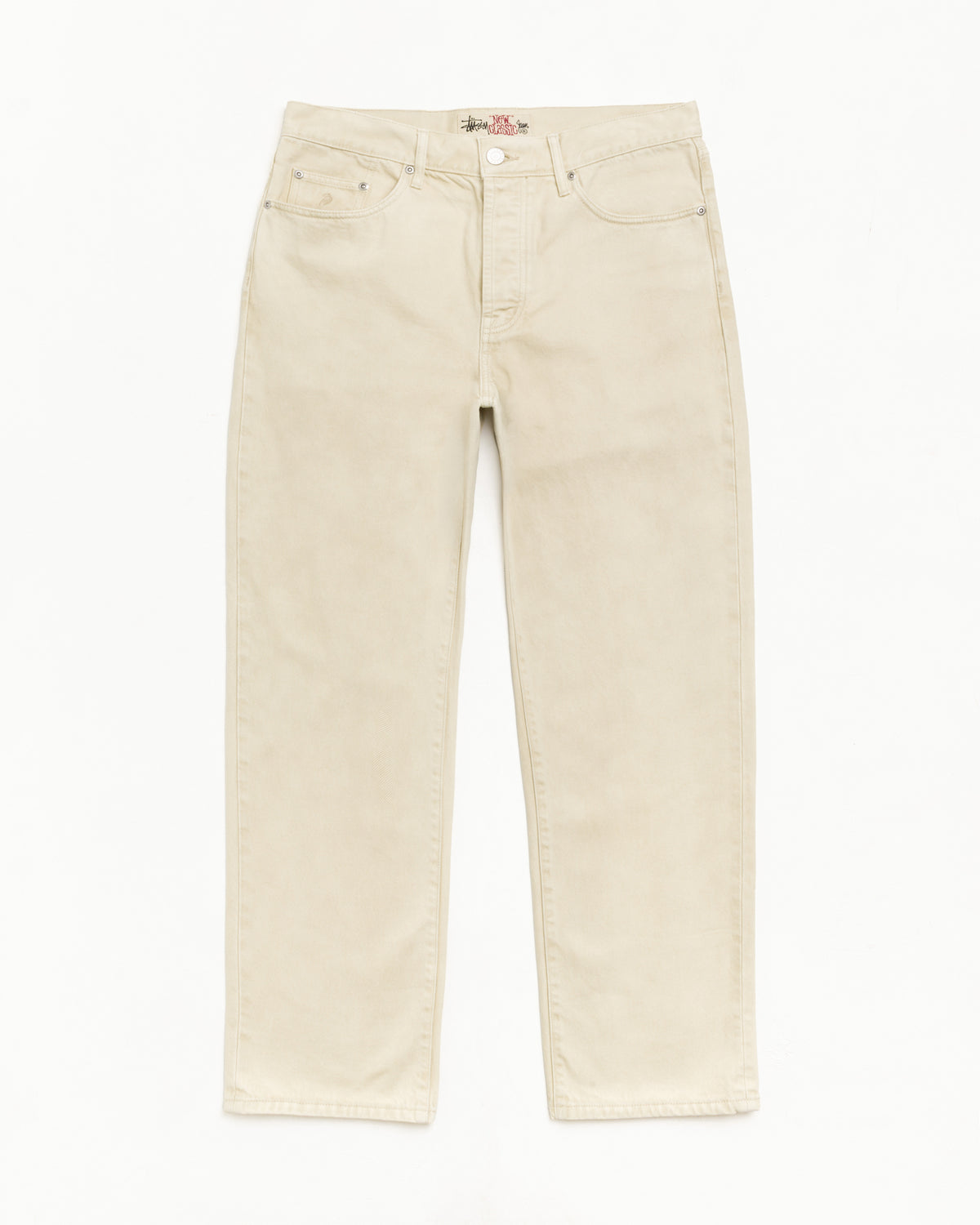 New Classic Jean Overdyed Unisex In Sand