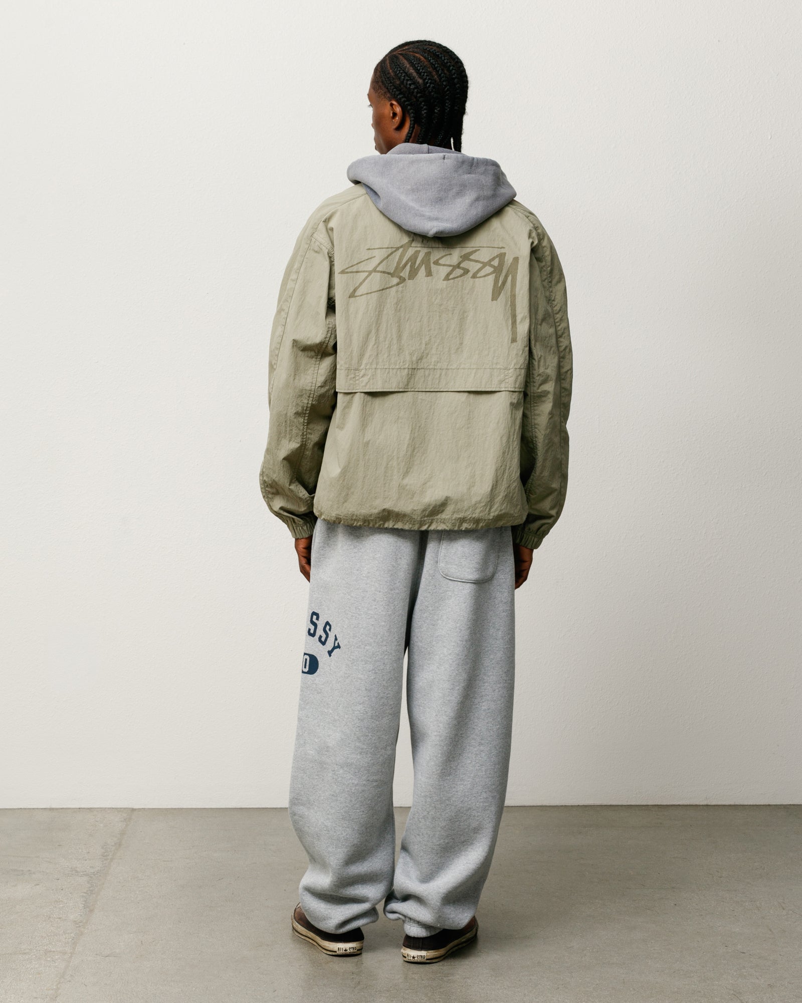 Varsity Fleece Pant Unisex Regular In Grey Heather
