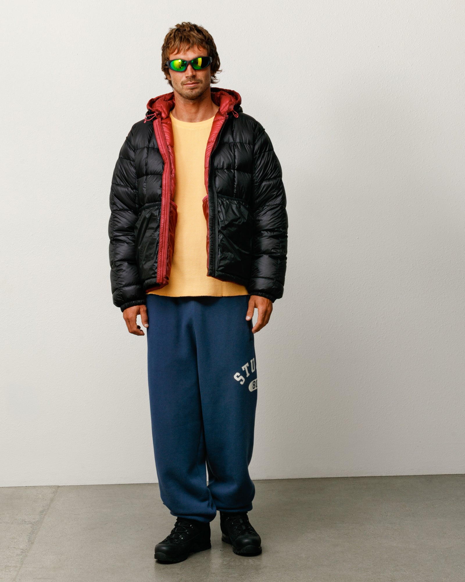 Varsity Fleece Pant Unisex Regular In Navy