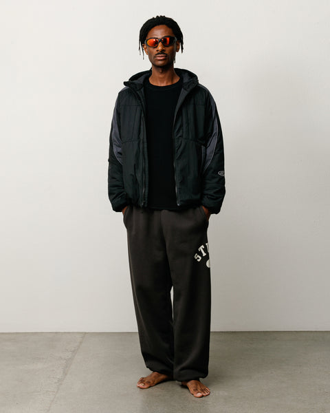 Varsity Fleece Pant Unisex Regular In Washed Black