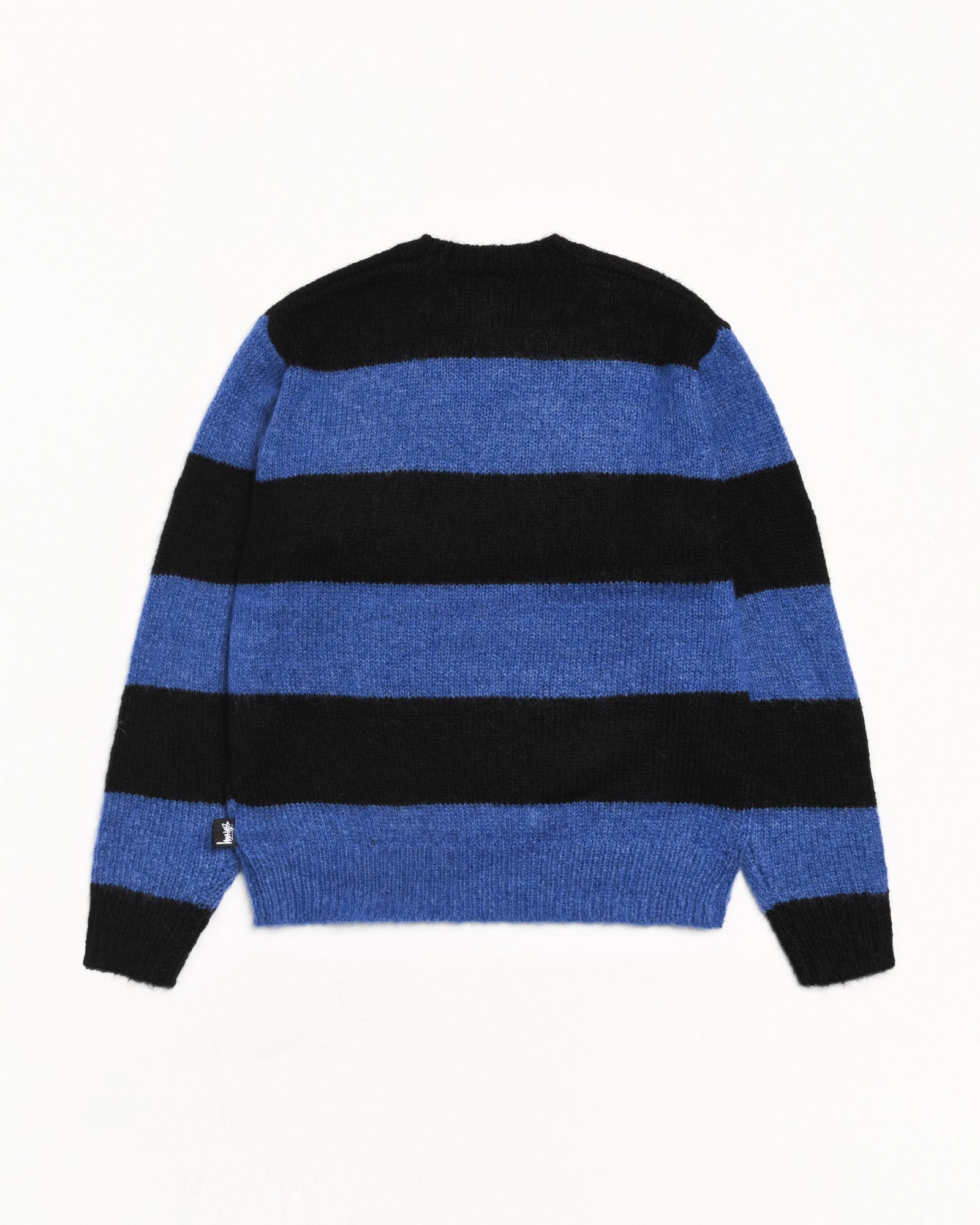 Big Stripe Crew – Blue | Sweaters & Knits | Stüssy Korea