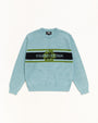 STRIPED HIBISCUS SWEATER