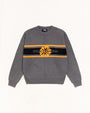 STRIPED HIBISCUS SWEATER