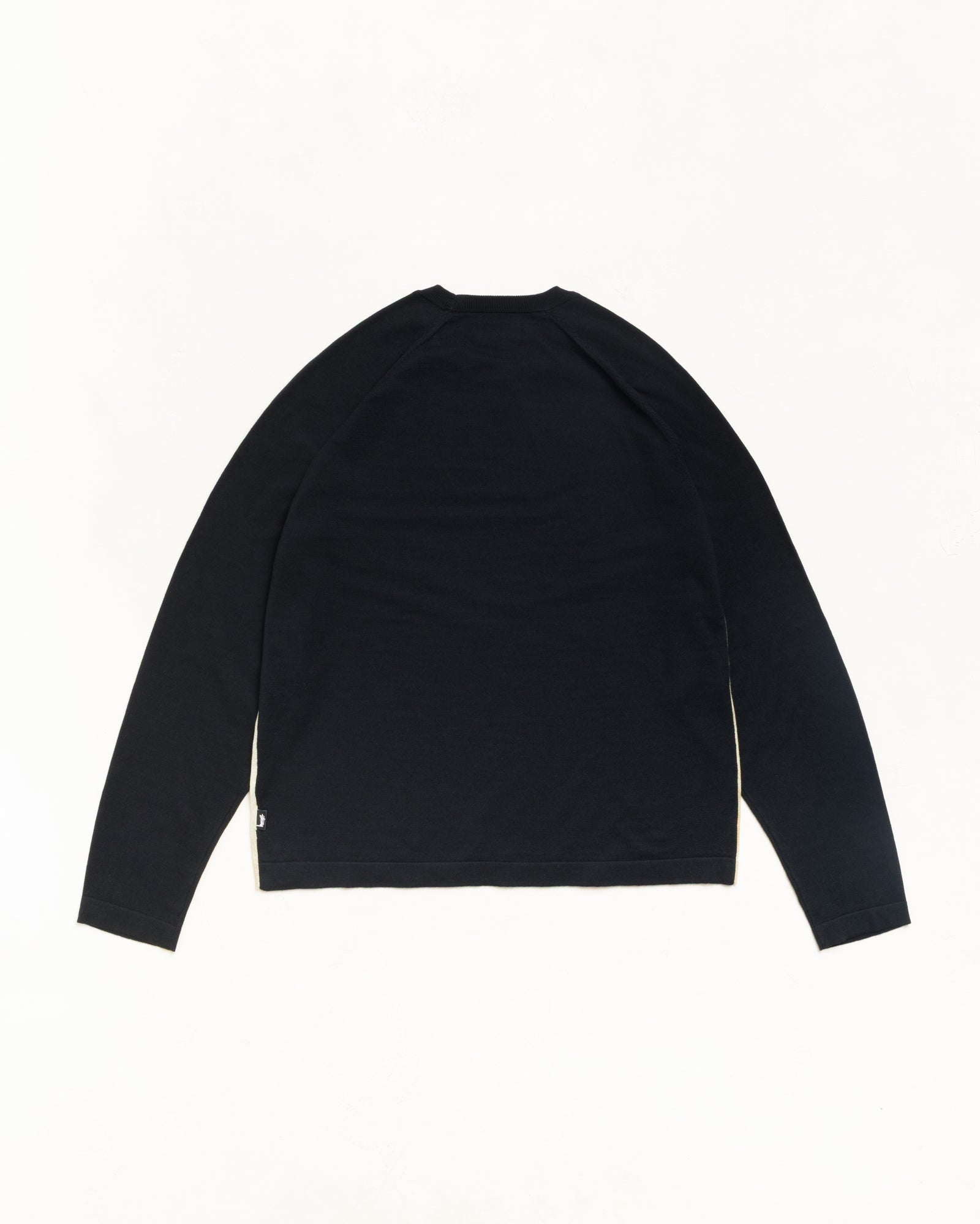 Splash Sweater Unisex Long Sleeve In Black