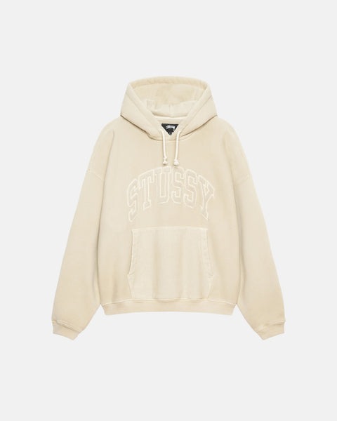 Stüssy Embroidered Relaxed Hoodie Sand Sweats