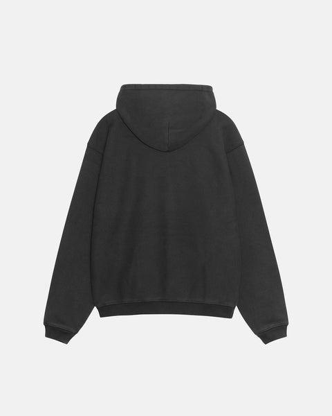 Stüssy Relaxed Hoodie International Washed Black Sweats
