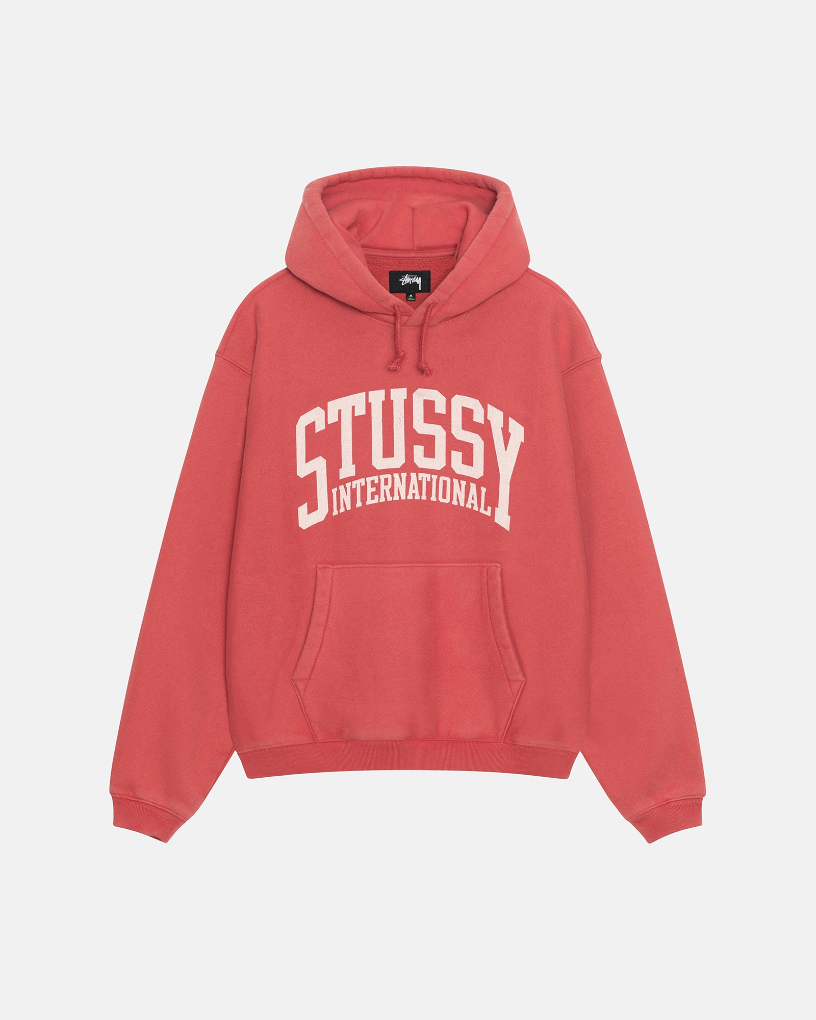 Stüssy Relaxed Hoodie International Washed Red Sweats