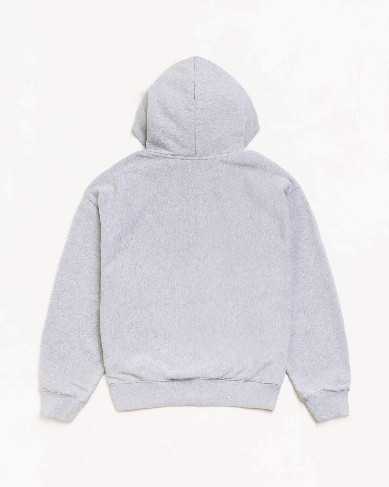 Plaid Lined Zip Hoodie - Grey Heather | Zip-up Fleece | Stüssy Korea