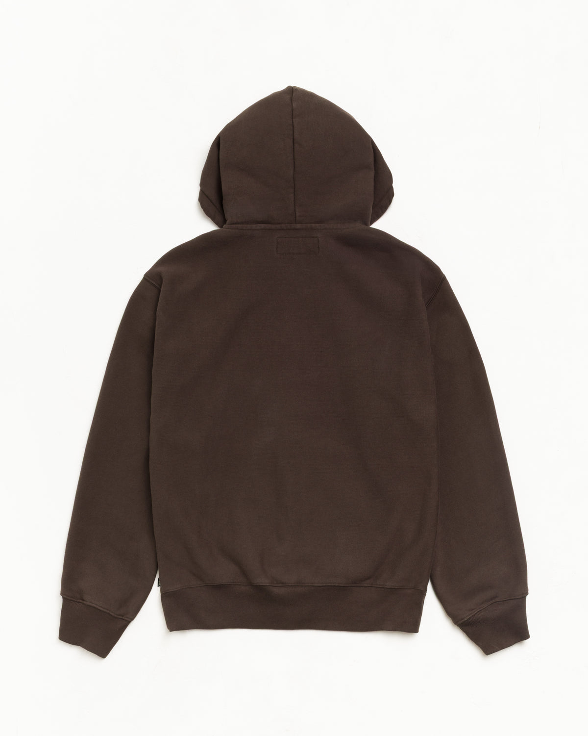 Sweats Zip Hoodie Unisex Long Sleeve In Brown