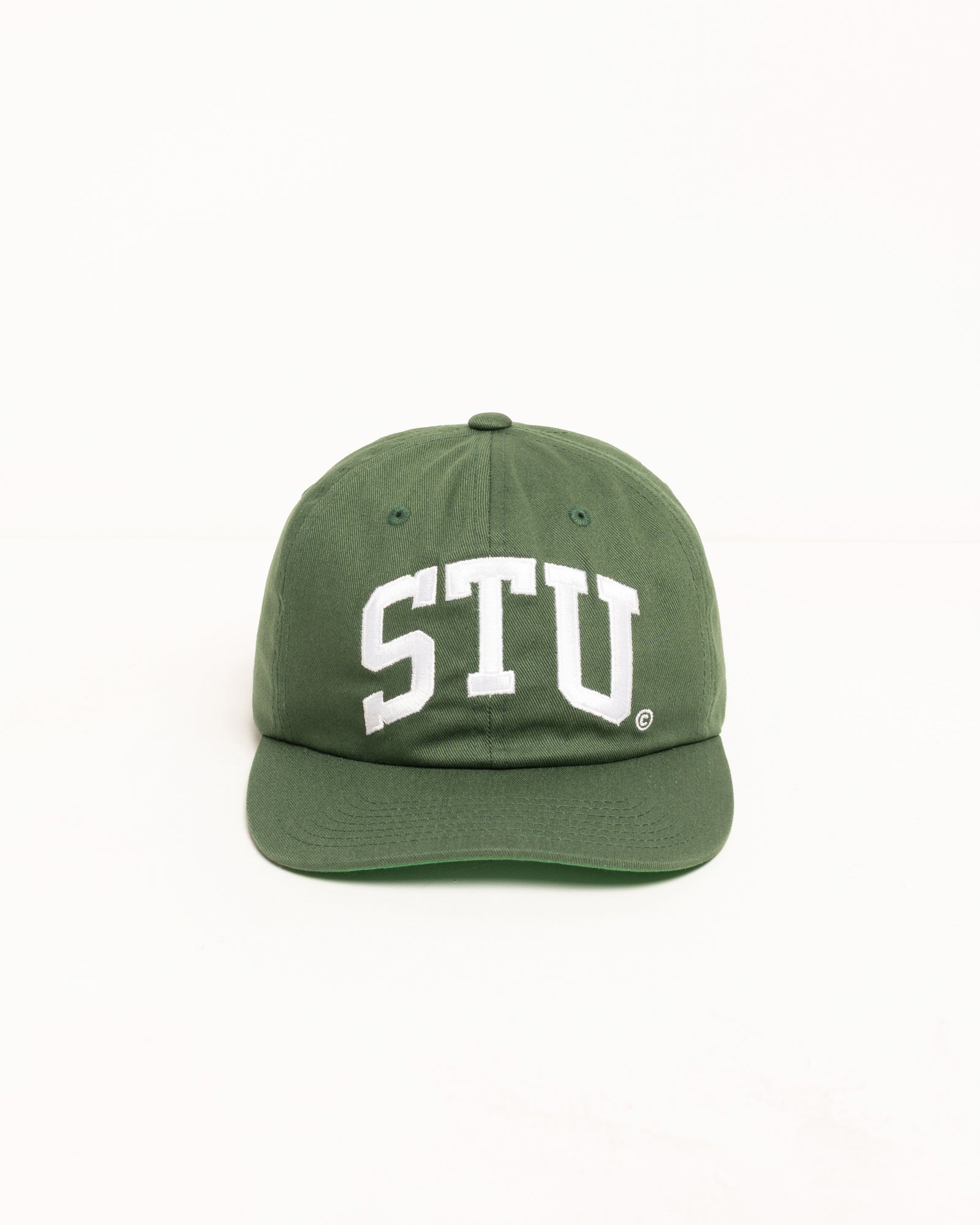 Stu Arch Strapback Cap Accessories In Forest