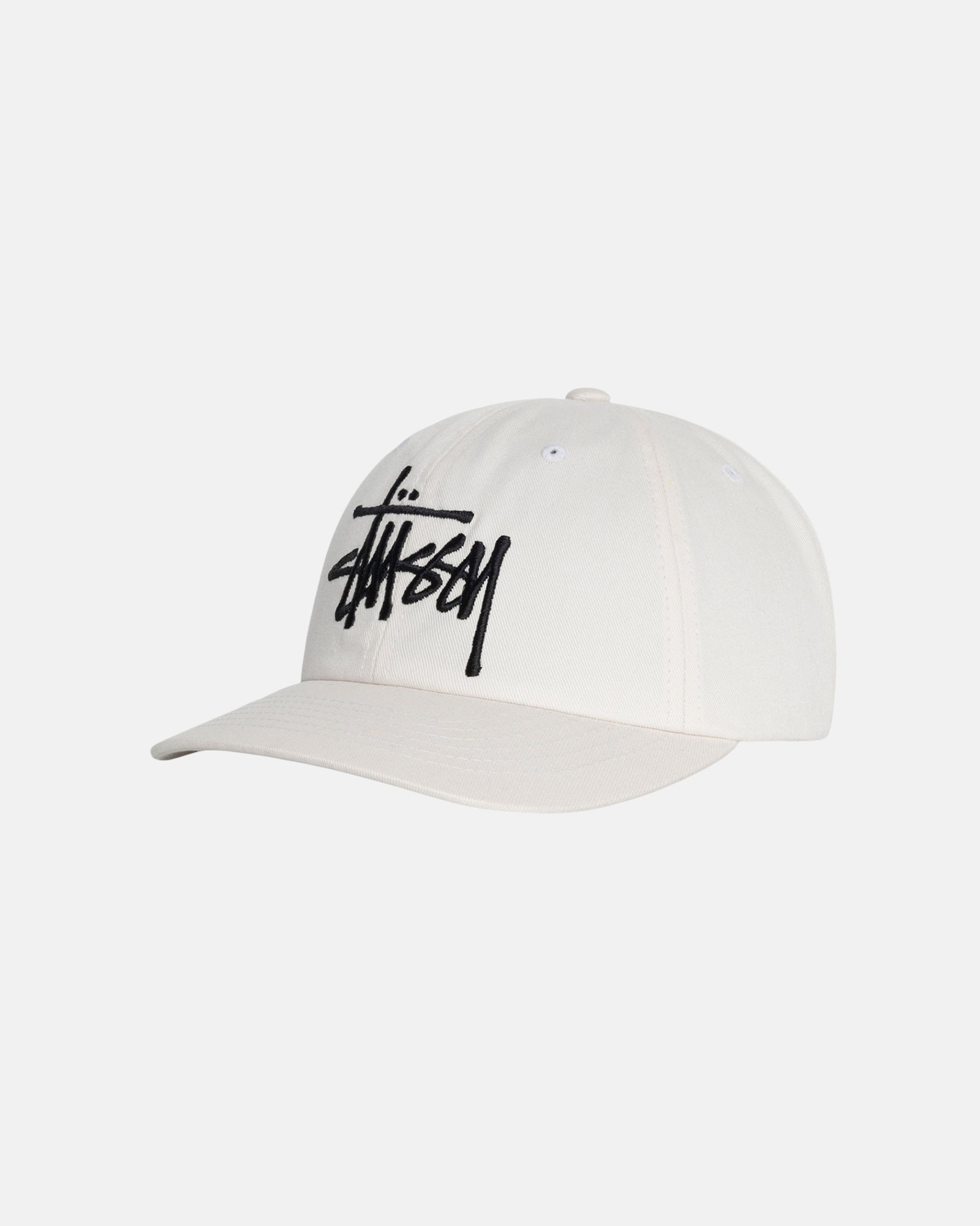 Stüssy Low Profile Big Basic Snapback Snow Headwear