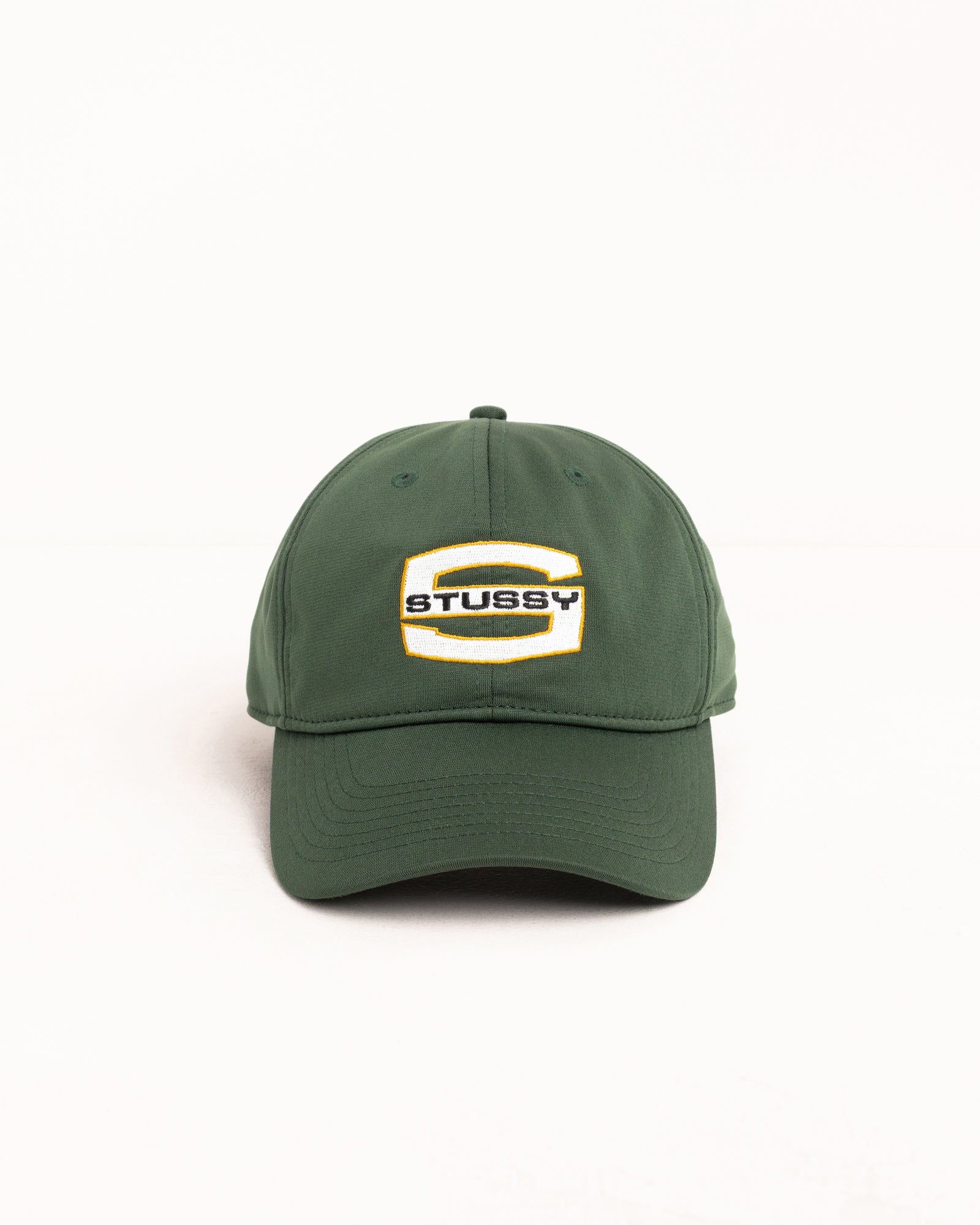 Md Stussy Large S Cap Accessories In Green