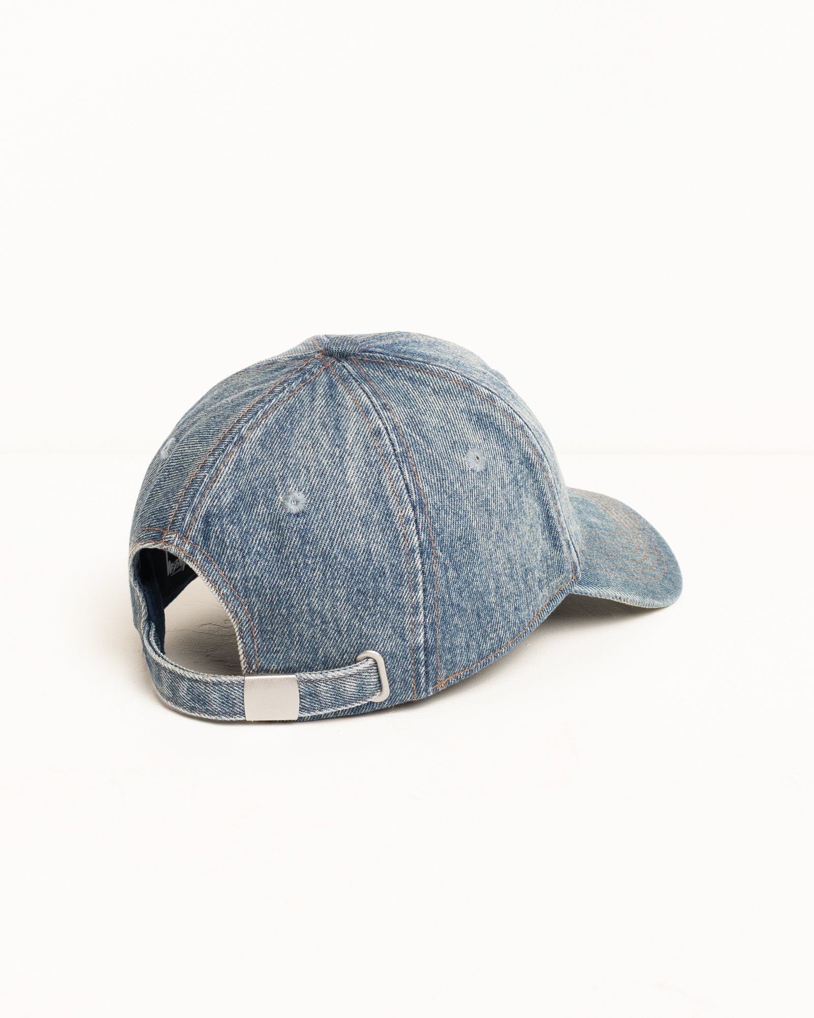 Low Profile Denim Strapback – Indigo Stone Wash | Headwear